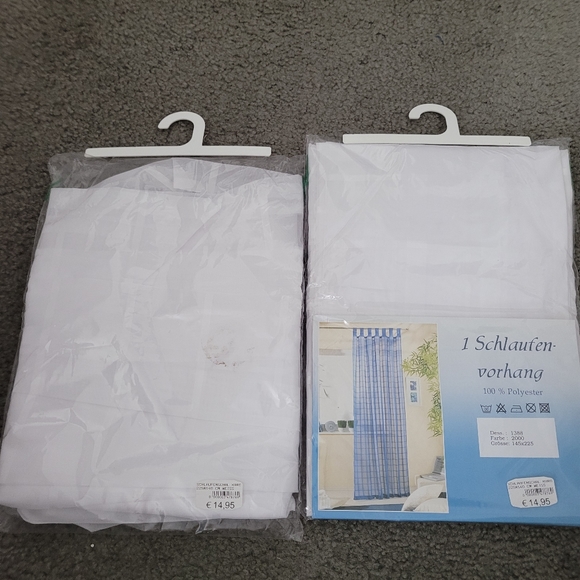 Euro style curtains, set of 2, 145 × 225 cm - Picture 3 of 3